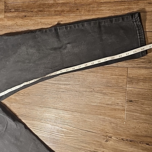 Womens Code Bleu Black Denim High Waist Skinny Jeans Sz 14 - Picture 7 of 7